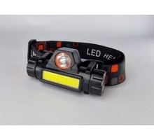 Налобний ліхтар Headlamp High power, 2 лампи USB - HH-2569