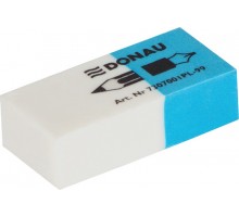 Гумка  DONAU, 41x18x11 мм, синьо-біла 7307001PL-99