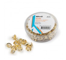 Люверси KW-trio 09707 250шт/уп золото