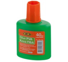 Клей ПВА  40мл з пензликом ZIBI ZB.6101
