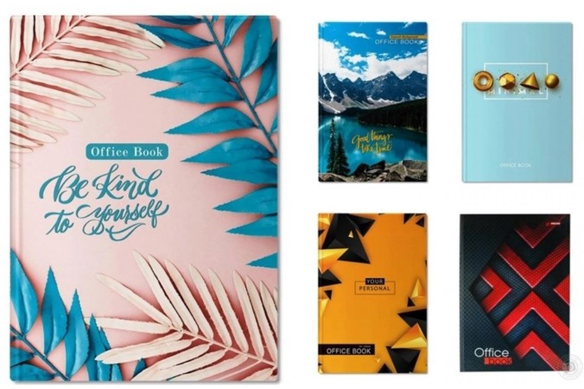 Книга обліку А4 96 арк офсет лінія тверда обкладинка Brisk ДКВ-6
