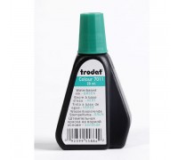 Краска штемпельная Trodat 28 мл водная основа зеленая  Арт. 7011