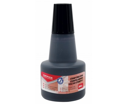 Фарба штемпельна 30мл чорн. 18143011-05 (OFFICE PRODUCTS)