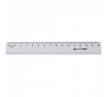 Лінійка 15см алюмінієва Buromax BM.5800-15