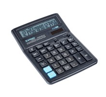 Калькулятор DONAU TECH, CI-SDC664S, 16-розрядний чорний, K-DT4161-01
