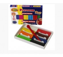 Пластилін 8кольорів  160гр. "Чисті руки MAXI ECO стек 7644С CLASS 11060460