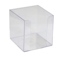 Бокс д/паперів 9х9х9 Delta by Axent 13954 D4005-27 прозор.