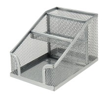 Підставка-органайзер Axent 2118-03-A металева сітка срібляста
