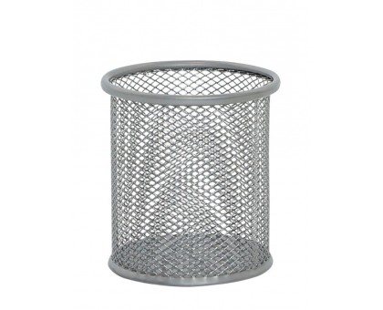 Підставка д/ручок  метал. сітка  срібло кругл Q-CONNECT KF00846