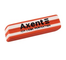 Гумка для олівця прямокутна двокольорова Axent 1184-A