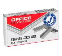 Скоба N24/6 1000шт. OFFICE PRODUCTS 18072419-19