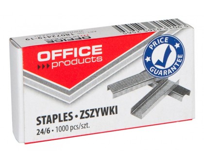Скоба N24/6 1000шт. OFFICE PRODUCTS 18072419-19