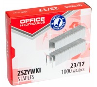 Скоба OFFICE PRODUCTS 18072369-19 23/17 1000шт. 
