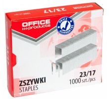 Скоба OFFICE PRODUCTS 18072369-19 23/17 1000шт. 