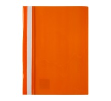 Швидкозшивач А4 без перфорації пластиковий Axent 1317-28-A  помаранчевий 