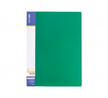 Папка-швидкозшивач А4 металева пружина + кишеня Clip А Light зелена  Economix   E31207-04