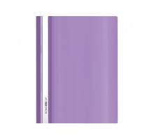 Швидкозшивач А4 без перфорації пластиковий Economix з прозорим верхом E38503-12 фіолетовий