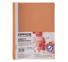 Швидкозшивач  120/180 мкм, ПП, помаранчева 21082211-07 OFFICE PRODUCTS