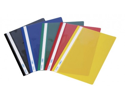 Папка швидкозшивач асорті 1705001PL, DONAU, ПВХ, А4,  150/160 мікрон