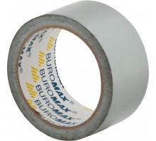 Стрічка клейка 48мм x 10м технічна срібна BUROMAX BM.7575-24