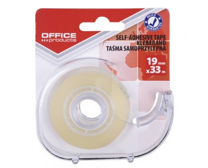 Скотч 19 мм, 33 м, диспенсер, прозора OFFICE PRODUCTS 18221931-90