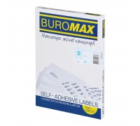 Етикетка самоклеюча BuroMax ВМ.2840 А4 70х37 мм 24 шт.