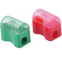 Стругачка пластикова з контейнером 1лезо Economix E40609