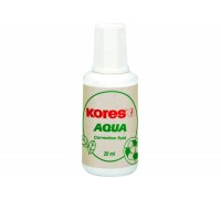 Коректор водяний 20мл Kores  Aqua з пензл. K69101