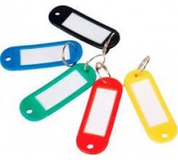 Брелок-ідентифікатор для ключівTY-901/25A 25 шт асорті