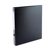 Папка 2кіл. А4 /D-обр./ 4см BUROMAX BM.3101-01 PVC чорн. /24 
