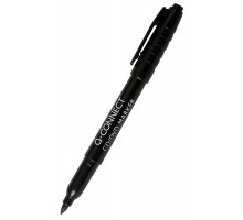 Маркер перманентний Q-CONNECT KF02300 1мм  чорний  