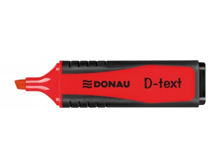 Маркер текстовий Donau 7358001PL-04 червоний