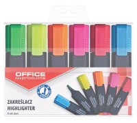 Набір маркерів текст. 6 кольор. 1-5мм OFFICE PRODUCTS 17055219-99