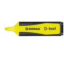 Маркер текст. з гумов.вставками жовтий DONAU 7358001PL-11