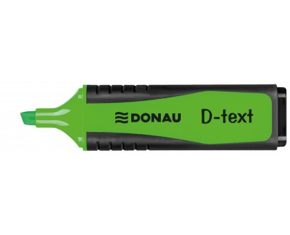 Маркер текст. з гумов.вставками зелений DONAU 7358001PL-06