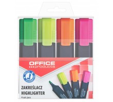 Набір маркерів текстових OFFICE PRODUCTS 17055214-99, 4 шт 1-5мм