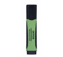 Маркер текстовий з гумовою ручкою, 2-5 мм, зелен OFFICE PRODUCTS 17055611-02