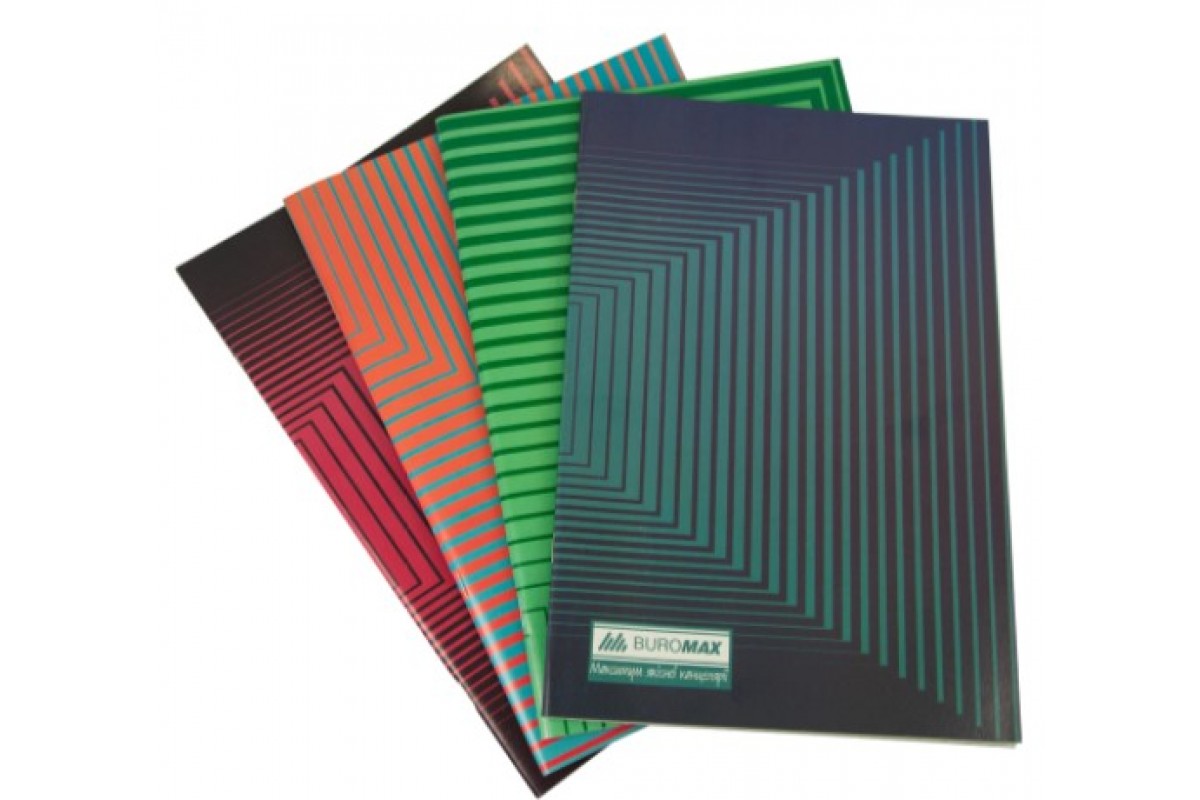 Книга обліку, формат А4, JOBMAX,48 арк., клітинка, офсет, картонна