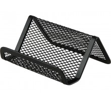 Підставка для вІзиток BuroMax металева сетка, чорна Арт. BM.6225-01