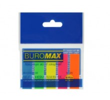 Закладки пластикові 45 х 12мм BUROMAX BM.2302-98