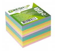 Папір для нотаток кольоровий 9х9см 900 арк Fresh Up Класика непроклеєний FR-3611 100418