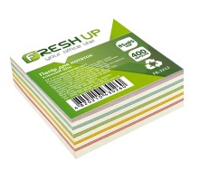 Папір для нотаток 8,5х8,5см 400арк проклеєний Fresh Up FR-2212 кольоровий