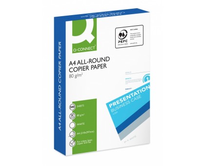 Папір А4 Q-CONNECT 80г/м2 500арк.