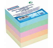 Папір DONAU, несклеєний, 83x83x75 мм, мікс кольорів 8309000-99