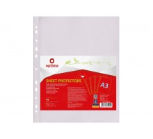 Файл А3 40мкм 50шт вертикальний прозорий О35111