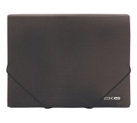 Папка на гумці А4 Economix E31601-01 чорна