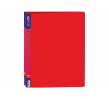 Папка 2 кільця А4 3 см + кишеня E30701-03 червона