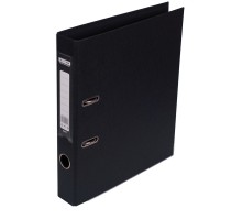 Папка-реєстратор 5см А4 двостороння BUROMAX BM.3002-01c Elite PP  чорна