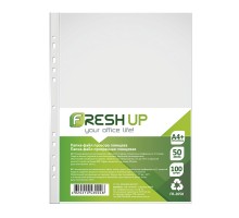 Файл А4+ 50мкн 100шт прозорий глянсовий Fresh Up FR-2050 600414