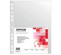 Файл А4+ 40мкн 100шт прозор. глянс. OFFICE PRODUCTS 21141215-90